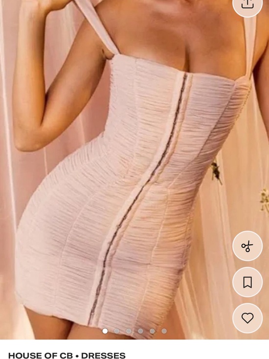 House of CB Other - House of CB Cate  Dress in Blush Pink